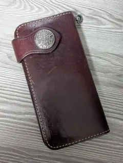 美品 BUDDY バディ レザー コンチョウォレット 長財布 美品 BUDDY バディ レザー コンチョウォレット 長財布 - メルカリ
