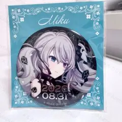 プロセカ はぴこれくじ バースデーギフト 初音ミク 箔押し缶バッジ E 2