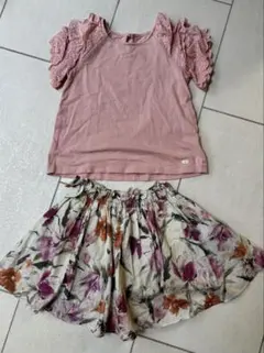 タルティーヌエショコラ　Tシャツ　スカート　セット　サイズ120