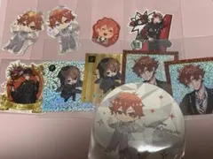 ツイステ エース・トラッポラ ステッカー9枚 コースター1枚セット