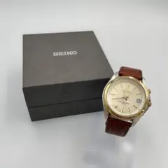 【美品】⭐SEIKO 稼働 腕時計 ソーラー 電波 7B42-0AK0 メンズ