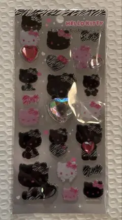 【正規品】サンリオ♡キティ♡ゼブラ♡キラキララインストーンシール