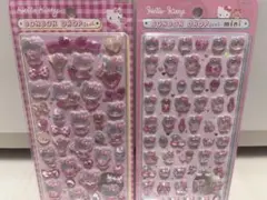 ハローキティ ピンクキティ ◎ボンボンドロップシール ミニ、第二弾 正規品