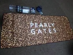 PEARLY GATES パーリーゲイツ　ヒョウ柄ゴルフタオル　クールタオル
