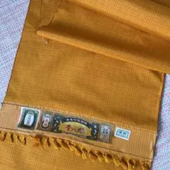最終値下げ【新品】正絹反物！黄八丈