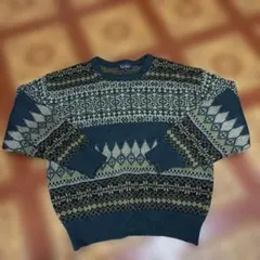 Grosbec Mサイズ クルーネックセーター