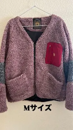aldies Mサイズ アールディーズボアフリースジャケットカーディガン