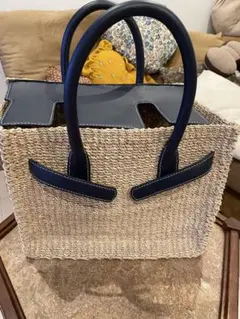 美品　SEA カゴバッグのサムネイル