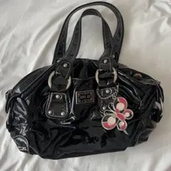 ANNA SUI デニムトートバッグ レース - メルカリ