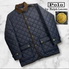 極美品 Polo by Ralph Lauren キルティングジャケット 170