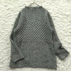 BRAHMIN 絹　アンゴラ混　長袖　ハイネック　ニット　セーター