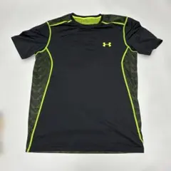 UNDER ARMOUR フィットネスウェア 黒/緑