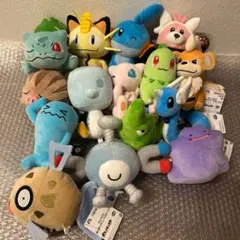 【新品タグ付き】Pokémon　ぬいぐるみ　まとめ売り メタモン フシギダネ