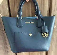 MICHAEL KORS ダークブルーバッグ
