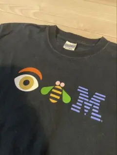希少　IBM 企業 Tシャツ　古着　オリジナル　ユースL サイズ　ポールランド