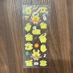 ポムポムプリン スポンジシール ステッカー サンリオ えらんでシール帳＆シール