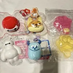 ディズニー スクイーズ 4個セット+おまけ付き
