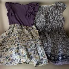 エニィファム　ワンピース4点セット130センチ