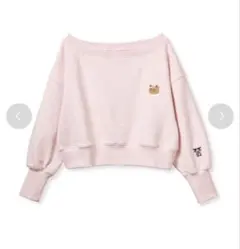 定価14,300 FURFUR ワンショルダースウェット ピンク