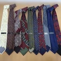 C.T. SUN、Groovyなど昭和のネクタイ 10本セット