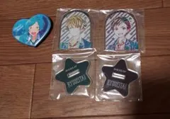 あんスタ　流星隊　カード　缶バッジ