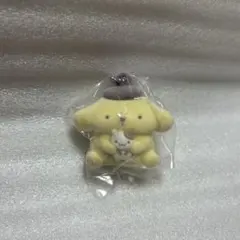 ポムポムプリン ふわふわフロッキーチャーム
