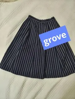grove☆ストライプが可愛いスカート
