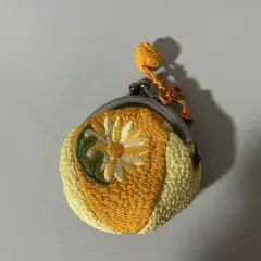 和柄和風　縮緬（ちりめん）小型財布