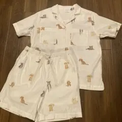 GELATO PIQUE 犬柄ルームウェア　上下セット