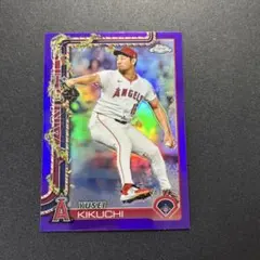 299枚限定 菊池雄星 2025 Topps Chrome PURPLE