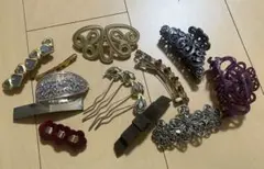 ヴィンテージ ヘアアクセ　まとめ売り