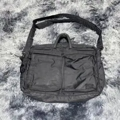 ナイロンタフタ ショルダーバッグ 黒 ブリーフ ヘルメット 未使用品 