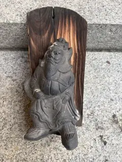 鍾馗（しょうき） 京町家 鬼瓦 魔除け 六寸 縁起物 R1.3.65 「鬼に強い」