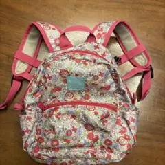 花柄ピンクリュック　ブランシェス