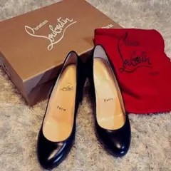 Christian Louboutin ブラック ハイヒール(サイズ36)