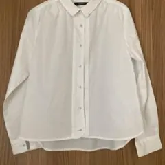 sosotto ホワイト ボタンアップシャツ 長袖