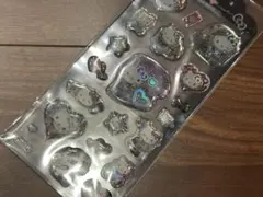 サンリオ　ハローキティ　 ドロップジェリーシール　 ヒョウ柄　ギャルキティ