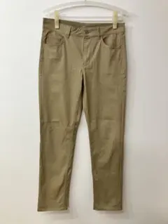 【美品】ikka GOKU楽パンツ　イージーストレッチ　ベージュ