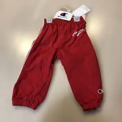チャンピオン　パンツ　赤　90