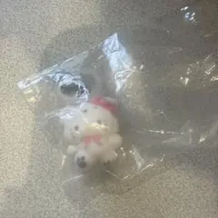 ふわふわスノー キティ ガチャガチャ めじるしチャーム サンリオ