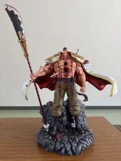 ワンピース 1／4スケール 白ひげ フィギュア ガレージキット - メルカリ