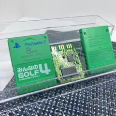 【動作確認済】PS2 プレイステーション2 メモリーカード みんなのGOLF4