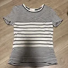 Harrods ハロッズ 半袖 ボーダー Tシャツ カットソーのサムネイル