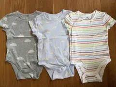baby Gap ベビーギャップ　半袖ロンパース　80 まとめ売り　3点セット