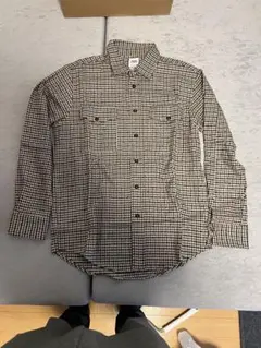 ZARA チェック柄 長袖シャツ L