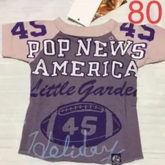 新品 ゴッサム Tシャツ 80 D.パープルのサムネイル