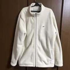 Crocodile フリースジャケット L ホワイト
