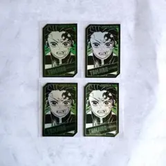鬼滅の刃 キャラクターズホロカードコレクション ホロカ 竈門炭治郎 4枚