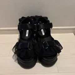 snidel スナイデル リカバリーサンダル ブラック BLK - メルカリ