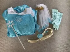 エルサ コスプレ衣装セット 140サイズ